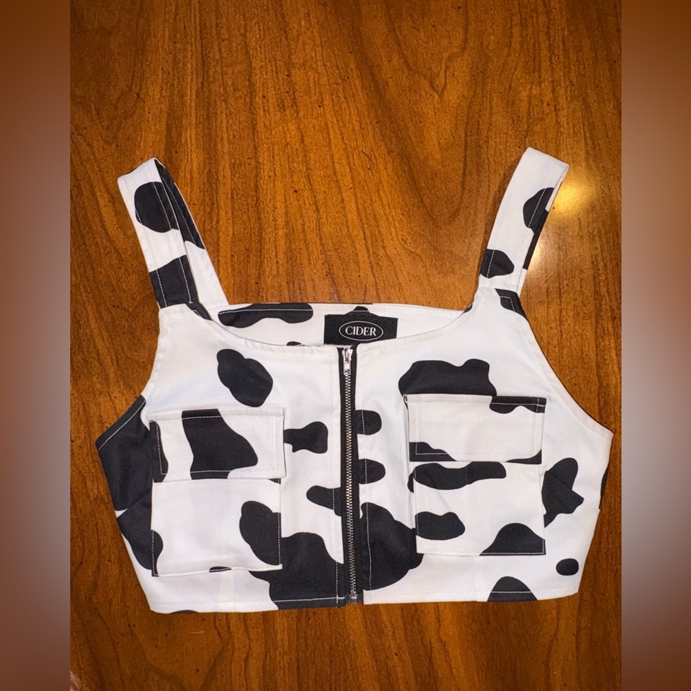 Cider Crop Top Tank Size Women’s Small